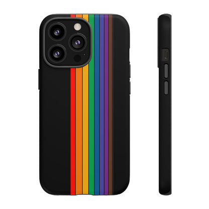 Rainbow Stripe Phone Case - for Apple, Samsung, and Google Phones