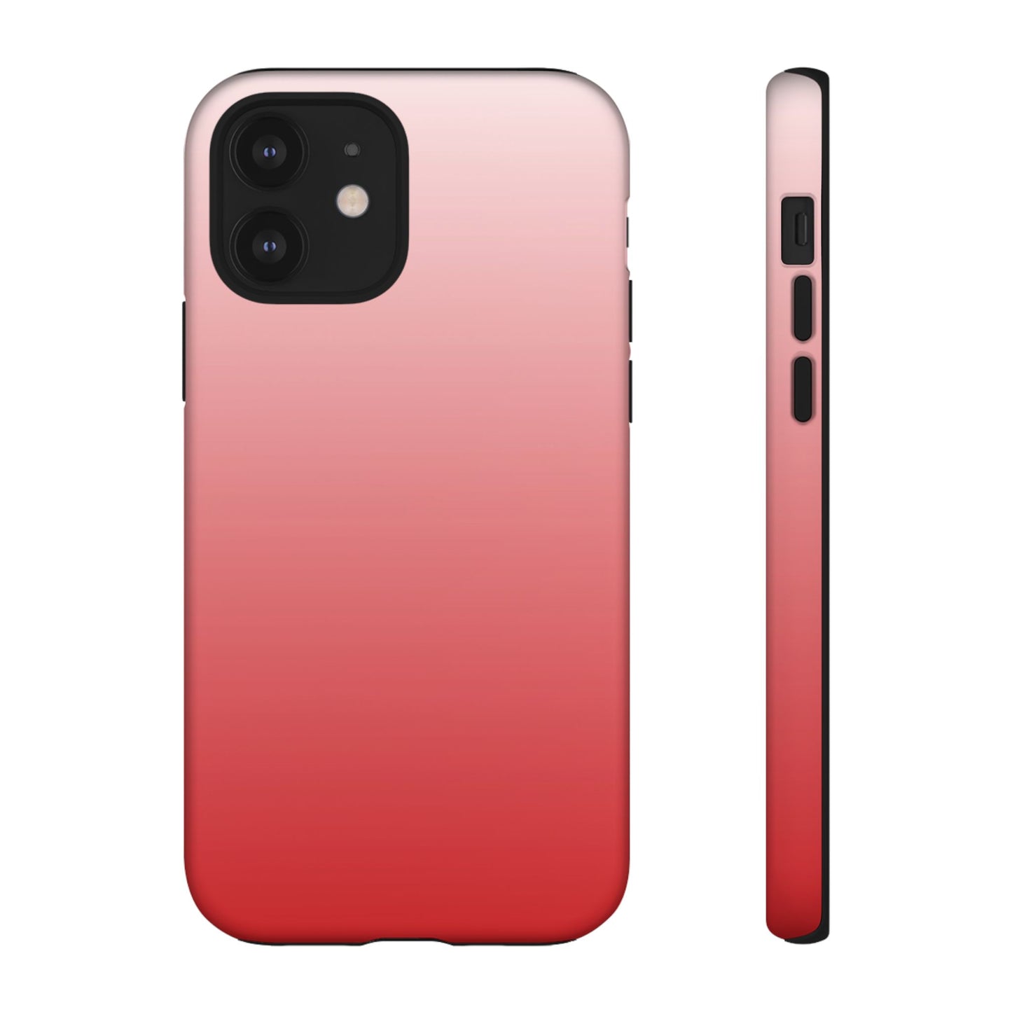 Ombre Crimson and Cream Phone Case - for Apple, Samsung, and Google Phones