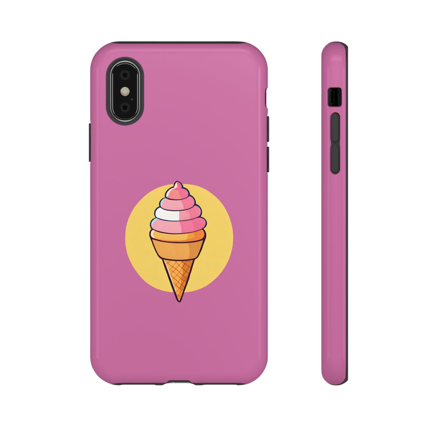 Ice Cream Cone Phone Case - for Apple, Samsung, and Google Phones