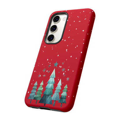 Christmas Pines Phone Case - for Apple, Samsung, and Google Phones