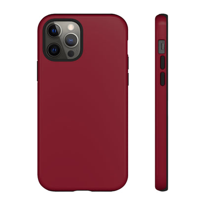 Burgundy Phone Case - for Apple, Samsung, and Google Phones