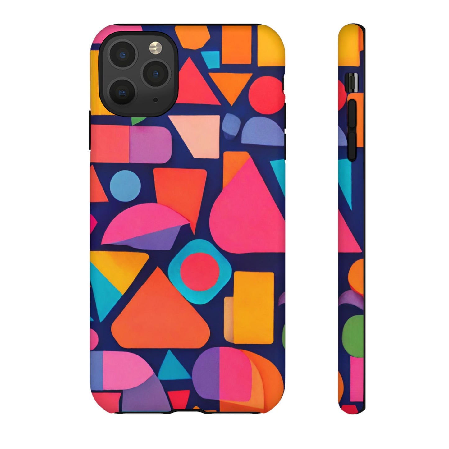 Abstract Geometric Shapes Phone Case - for Apple, Samsung, and Google Phones