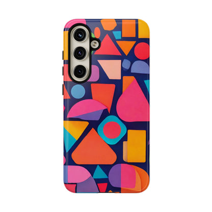 Abstract Geometric Shapes Phone Case - for Apple, Samsung, and Google Phones