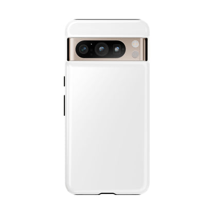 White Phone Case - for Apple, Samsung, and Google Phones