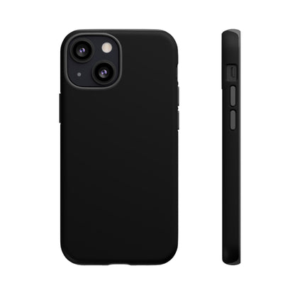 Black Phone Case - for Apple, Samsung, and Google Phones