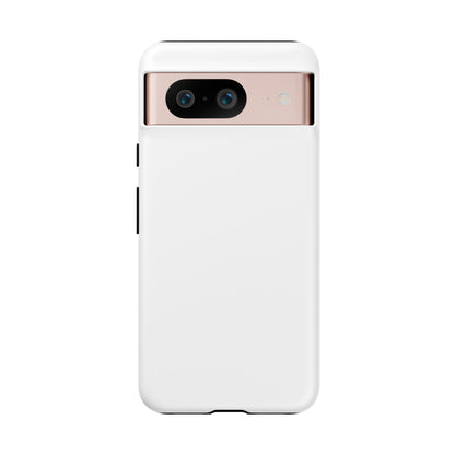 White Phone Case - for Apple, Samsung, and Google Phones