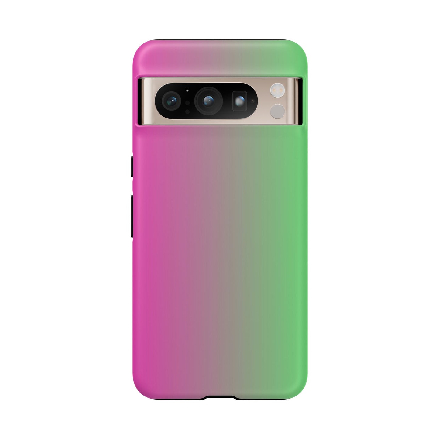 Ombre Pink and Green Phone Case - for Apple, Samsung, and Google Phones