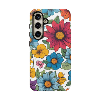 Floral Phone Case - for Apple, Samsung, and Google Phones