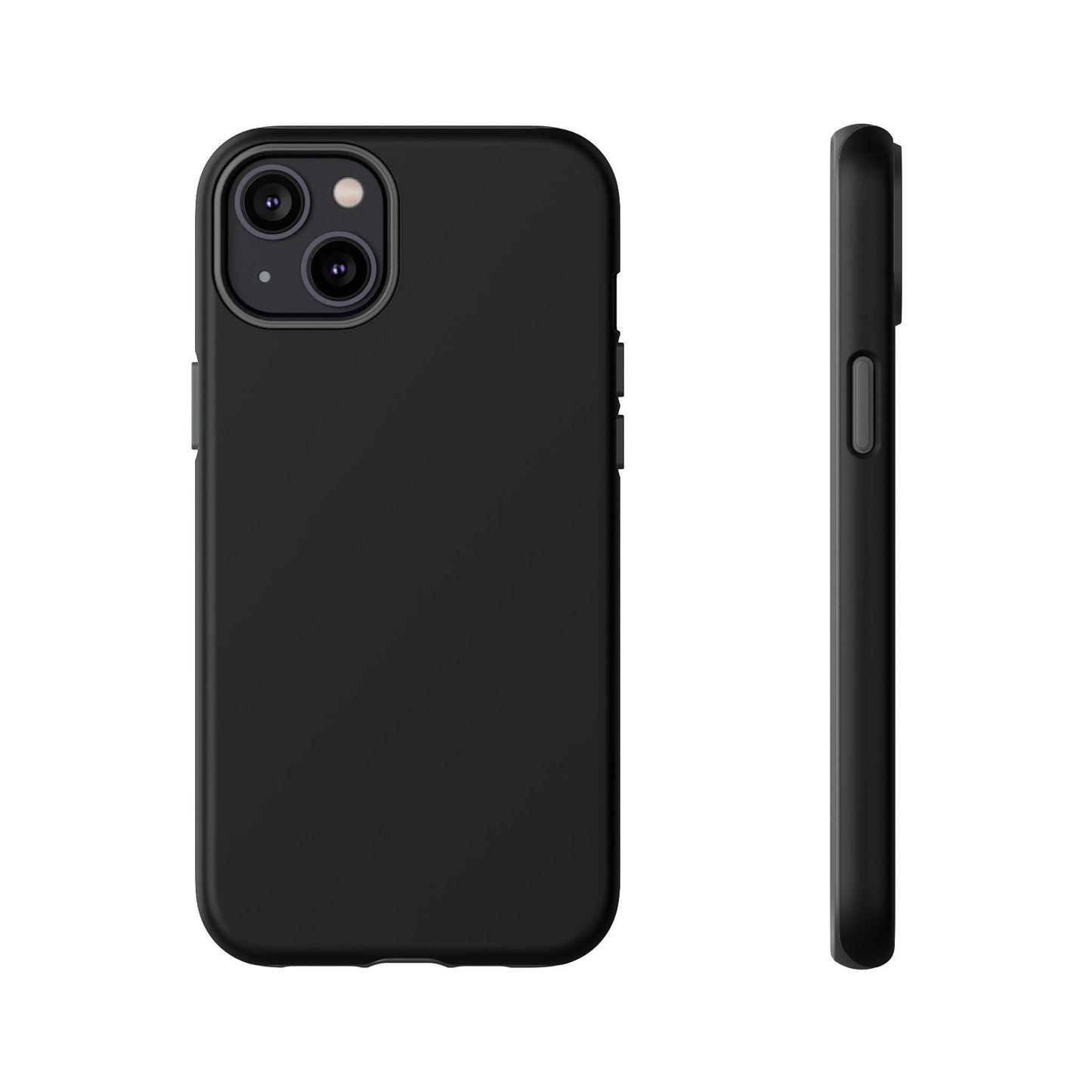 Black Phone Case - for Apple, Samsung, and Google Phones