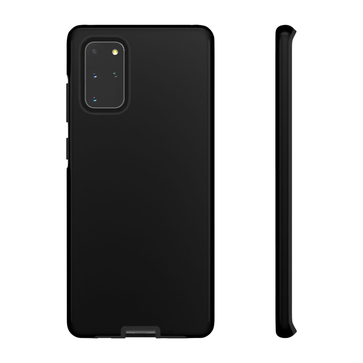 Black Phone Case - for Apple, Samsung, and Google Phones