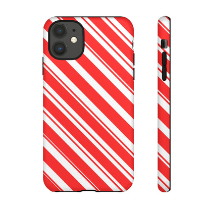 Candy Cane Phone Case - for Apple, Samsung, and Google Phones