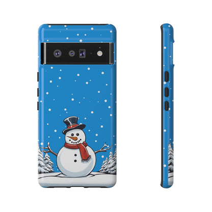 Snowman Phone Case - for Apple, Samsung, and Google Phones