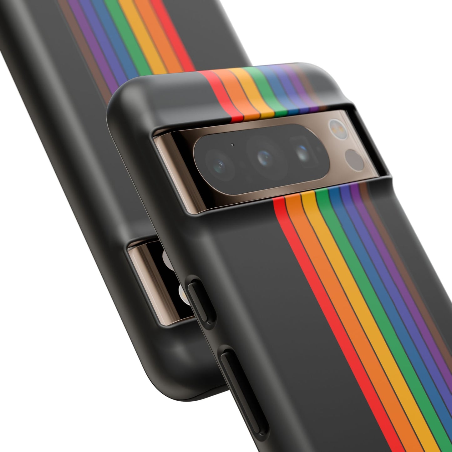 Rainbow Stripe Phone Case - for Apple, Samsung, and Google Phones