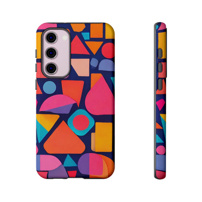 Abstract Geometric Shapes Phone Case - for Apple, Samsung, and Google Phones