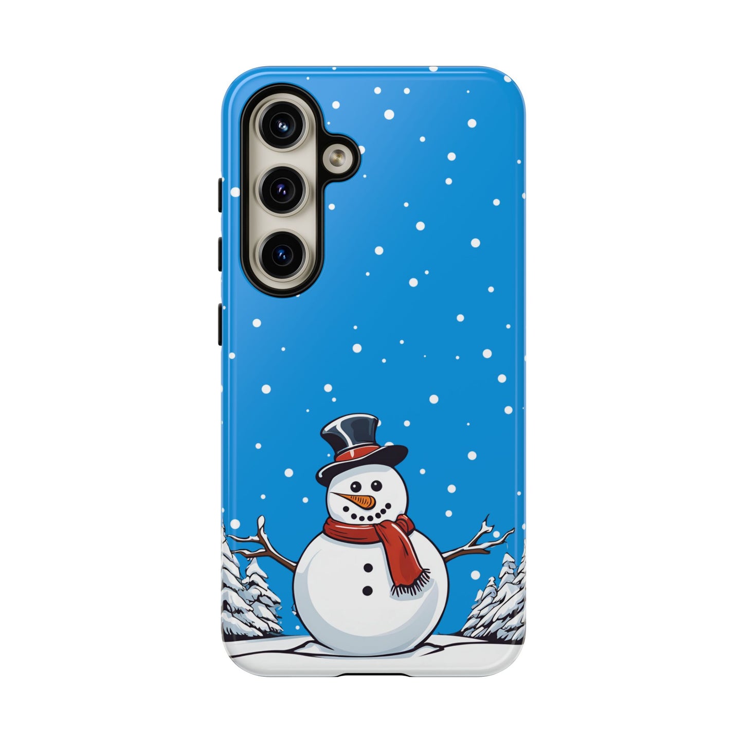 Snowman Phone Case - for Apple, Samsung, and Google Phones