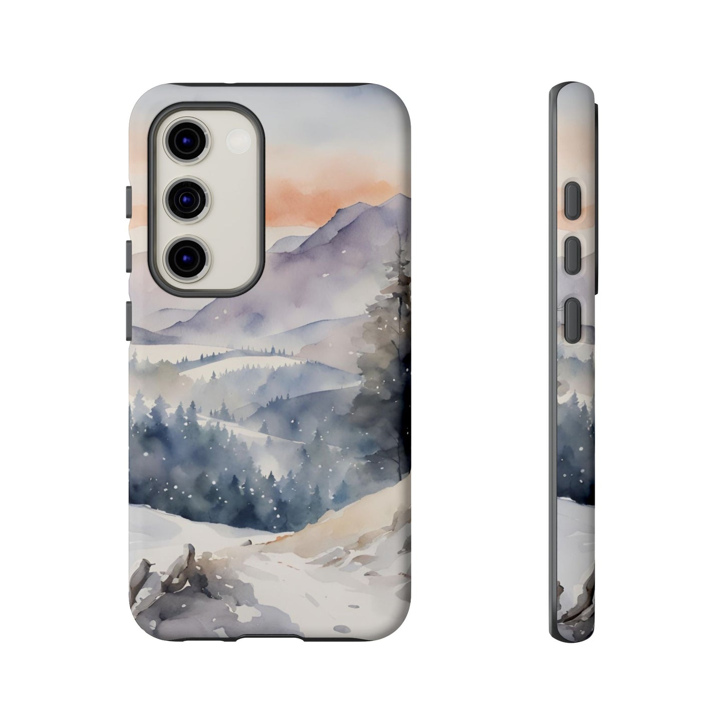 Winter Snowscape Phone Case - for Apple, Samsung, and Google Phones