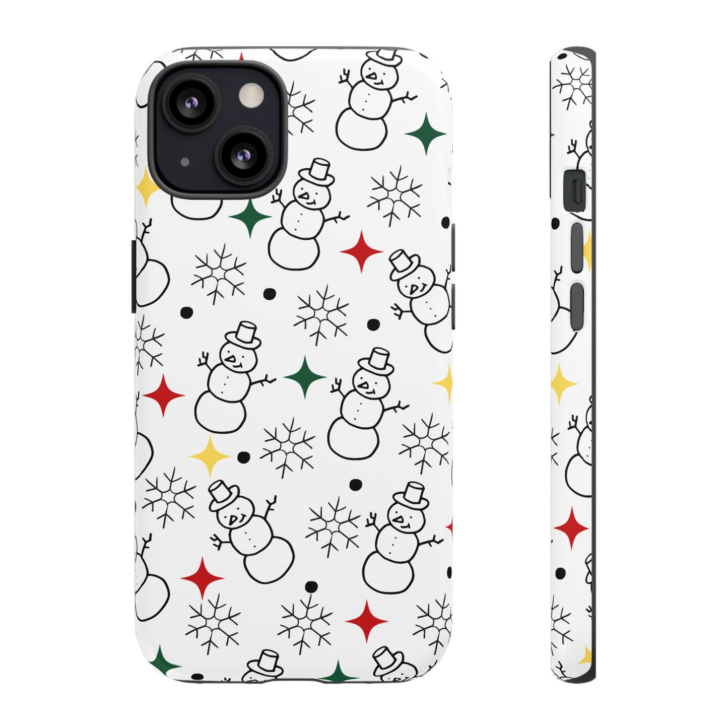 Snowy Sketches Phone Case - for Apple, Samsung, and Google Phones