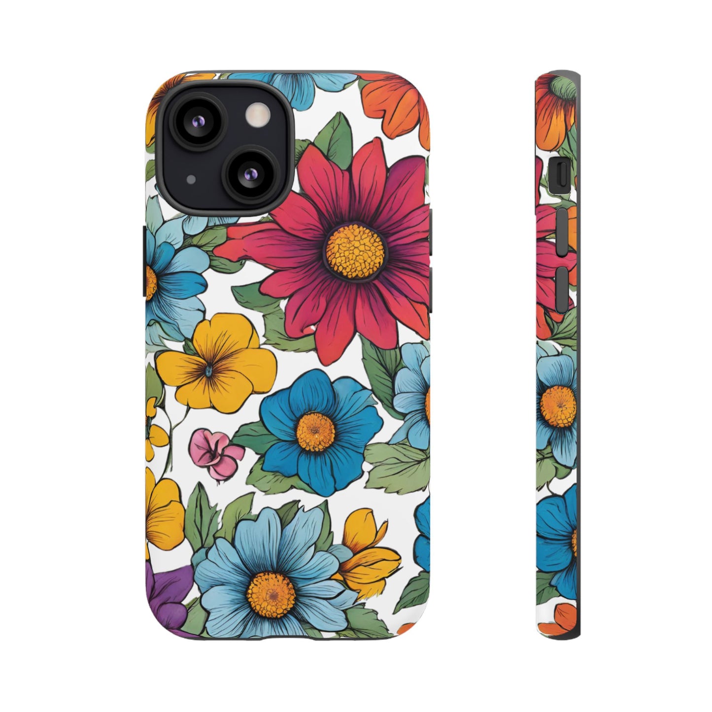 Floral Phone Case - for Apple, Samsung, and Google Phones