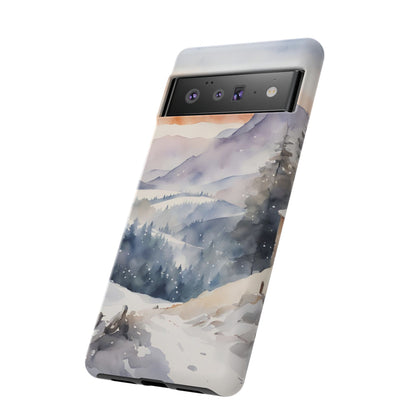 Winter Snowscape Phone Case - for Apple, Samsung, and Google Phones