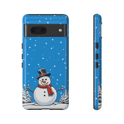 Snowman Phone Case - for Apple, Samsung, and Google Phones