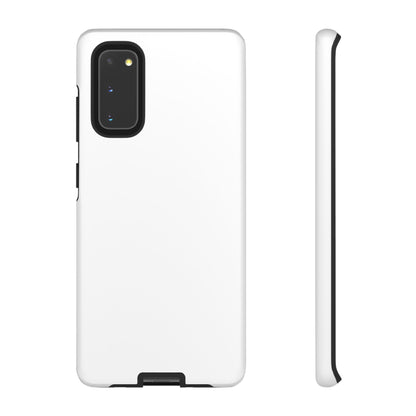 White Phone Case - for Apple, Samsung, and Google Phones