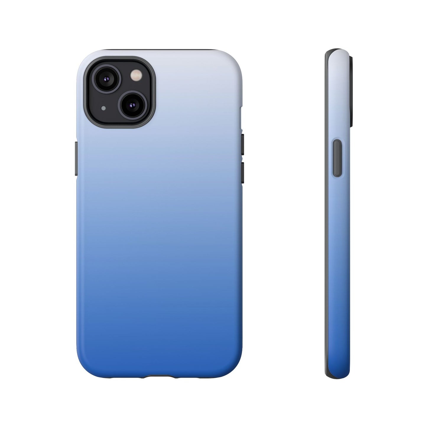 Ombre Blue and White Phone Case - for Apple, Samsung, and Google Phones