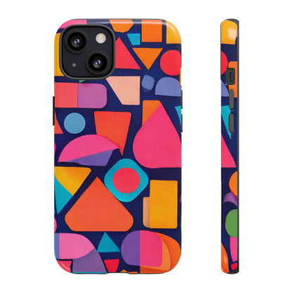 Abstract Geometric Shapes Phone Case - for Apple, Samsung, and Google Phones