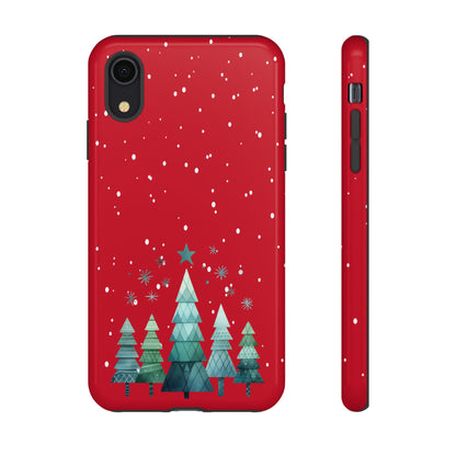 Christmas Pines Phone Case - for Apple, Samsung, and Google Phones