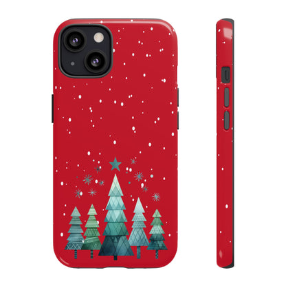 Christmas Pines Phone Case - for Apple, Samsung, and Google Phones