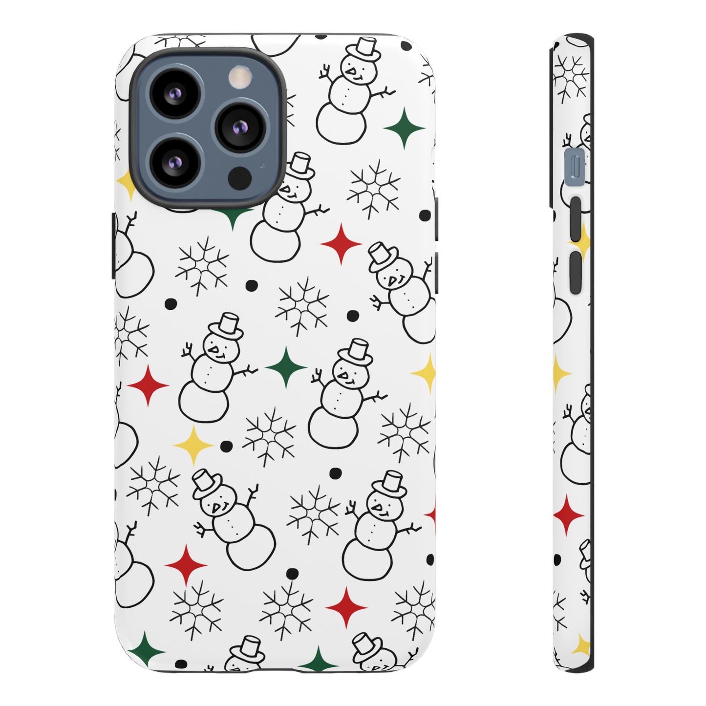 Snowy Sketches Phone Case - for Apple, Samsung, and Google Phones