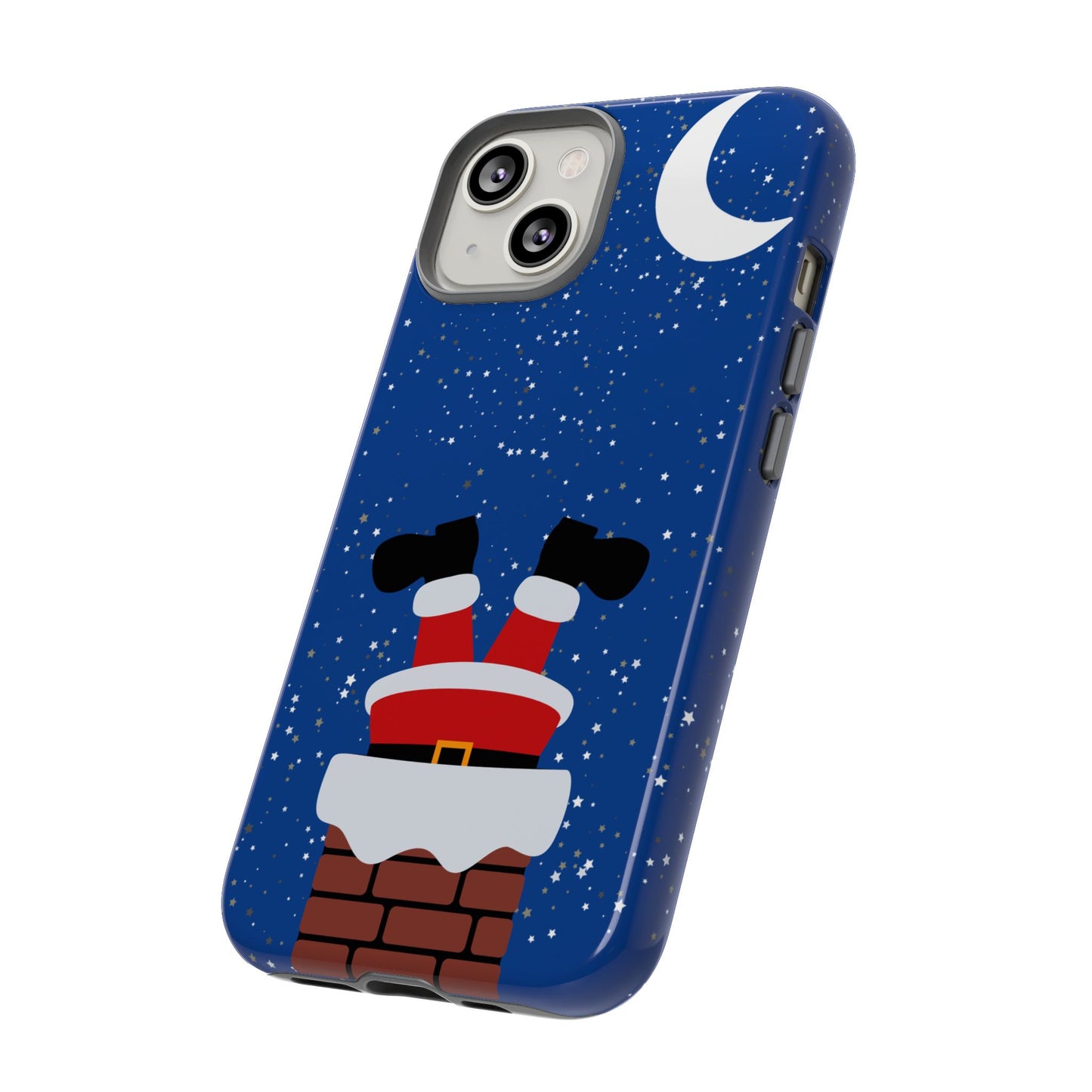 Stuck Santa Phone Case - for Apple, Samsung, and Google Phones