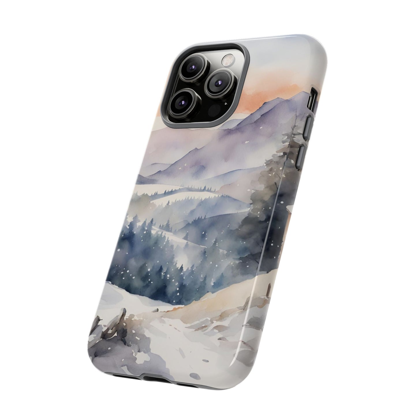 Winter Snowscape Phone Case - for Apple, Samsung, and Google Phones