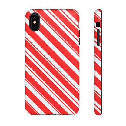 Candy Cane Phone Case - for Apple, Samsung, and Google Phones