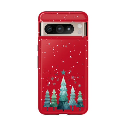 Christmas Pines Phone Case - for Apple, Samsung, and Google Phones