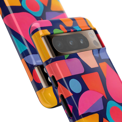 Abstract Geometric Shapes Phone Case - for Apple, Samsung, and Google Phones