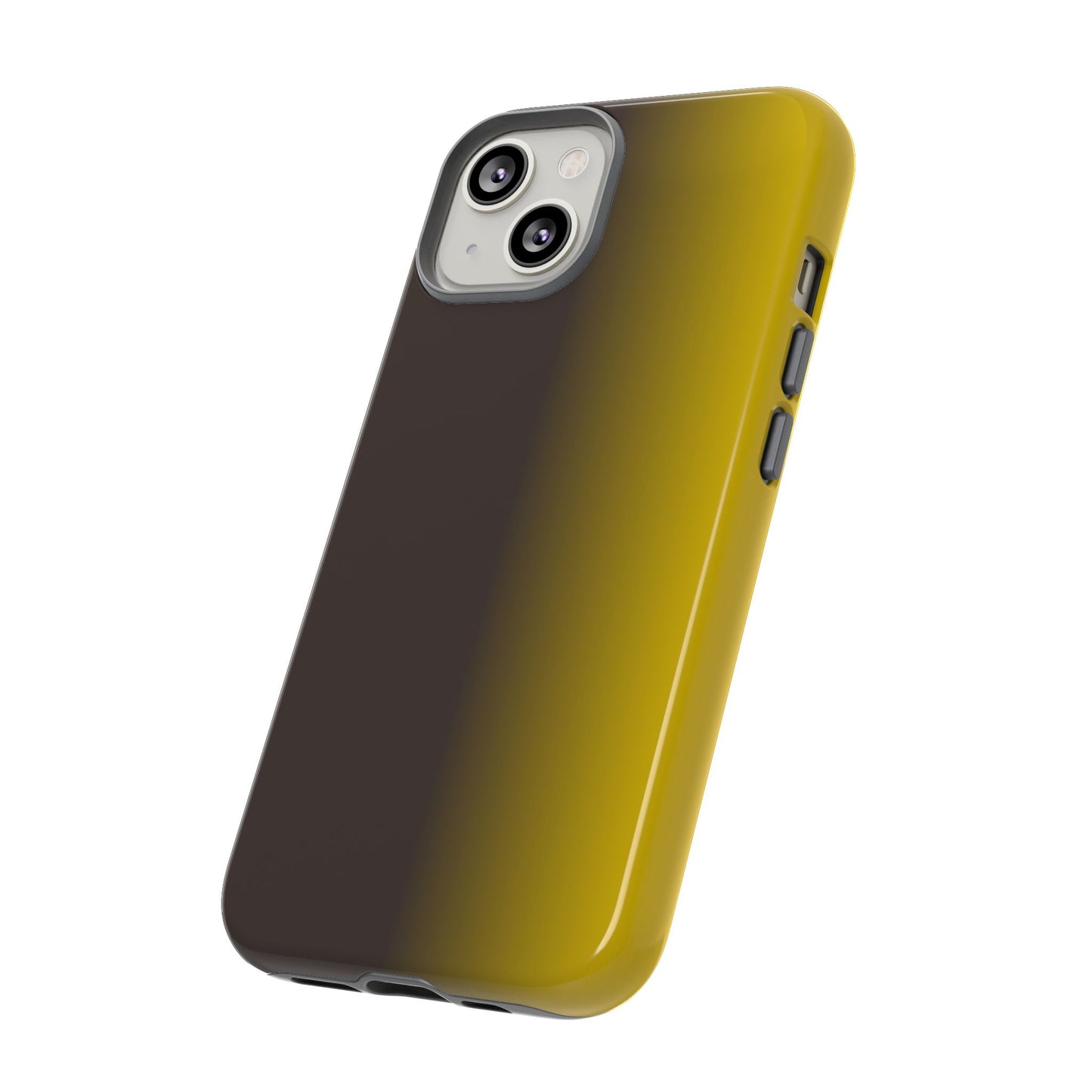 Ombre Brown and Gold Phone Case - for Apple, Samsung, and Google Phones