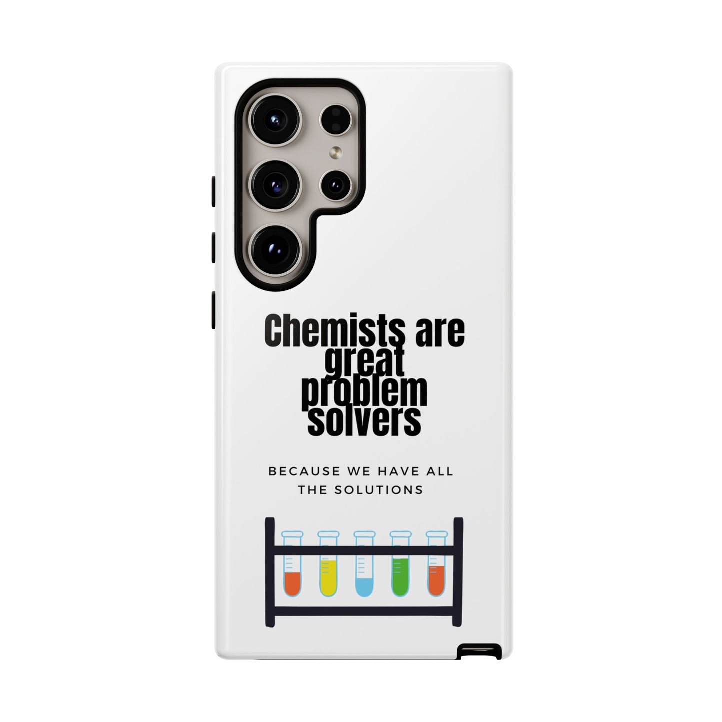 Funny Chemist Phone Case - for Apple, Samsung, and Google Phones