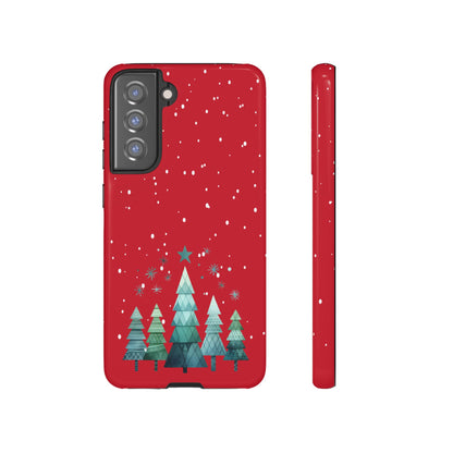 Christmas Pines Phone Case - for Apple, Samsung, and Google Phones