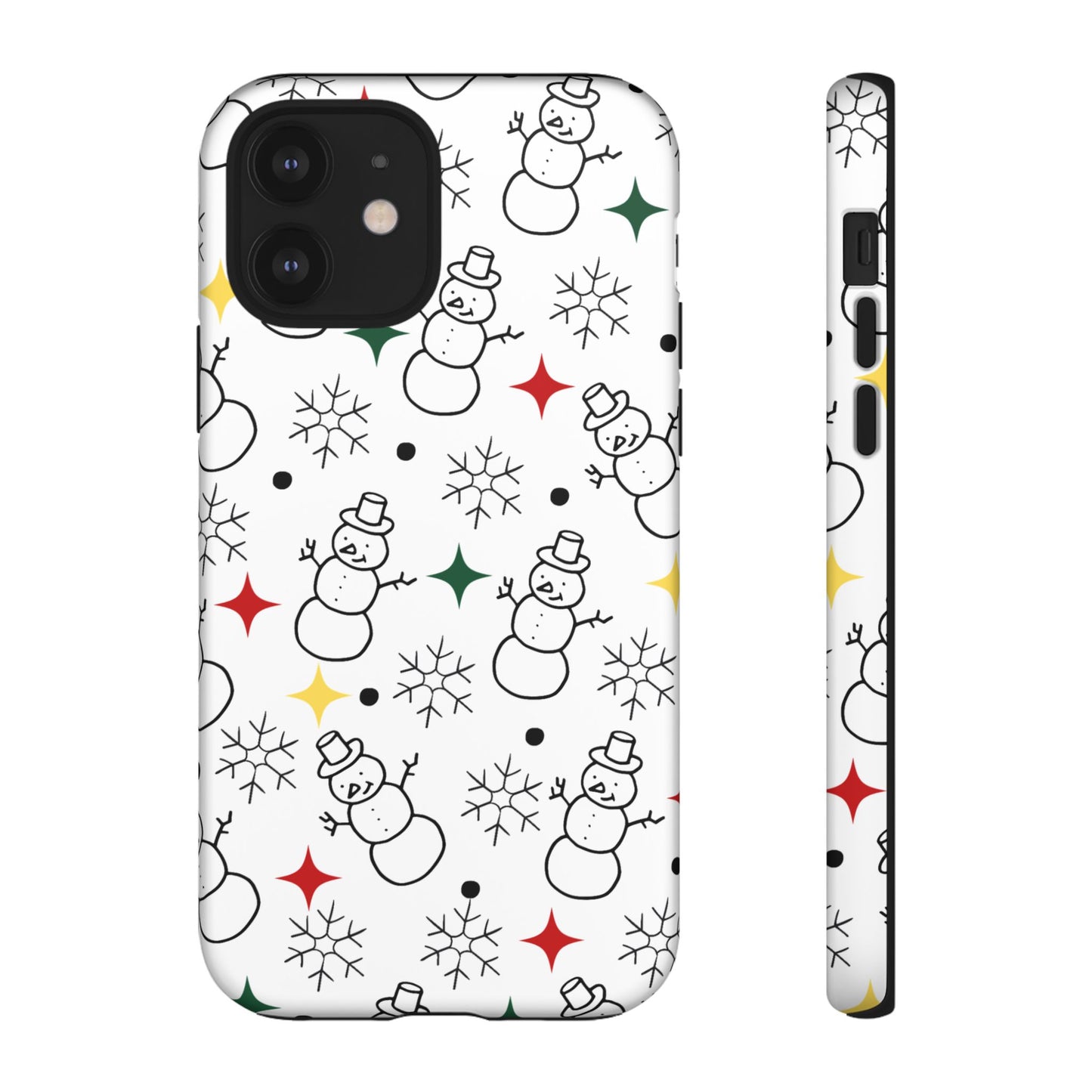 Snowy Sketches Phone Case - for Apple, Samsung, and Google Phones