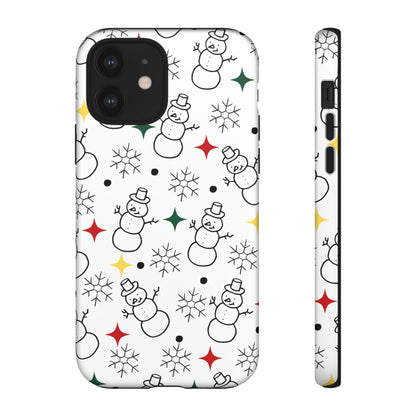 Snowy Sketches Phone Case - for Apple, Samsung, and Google Phones