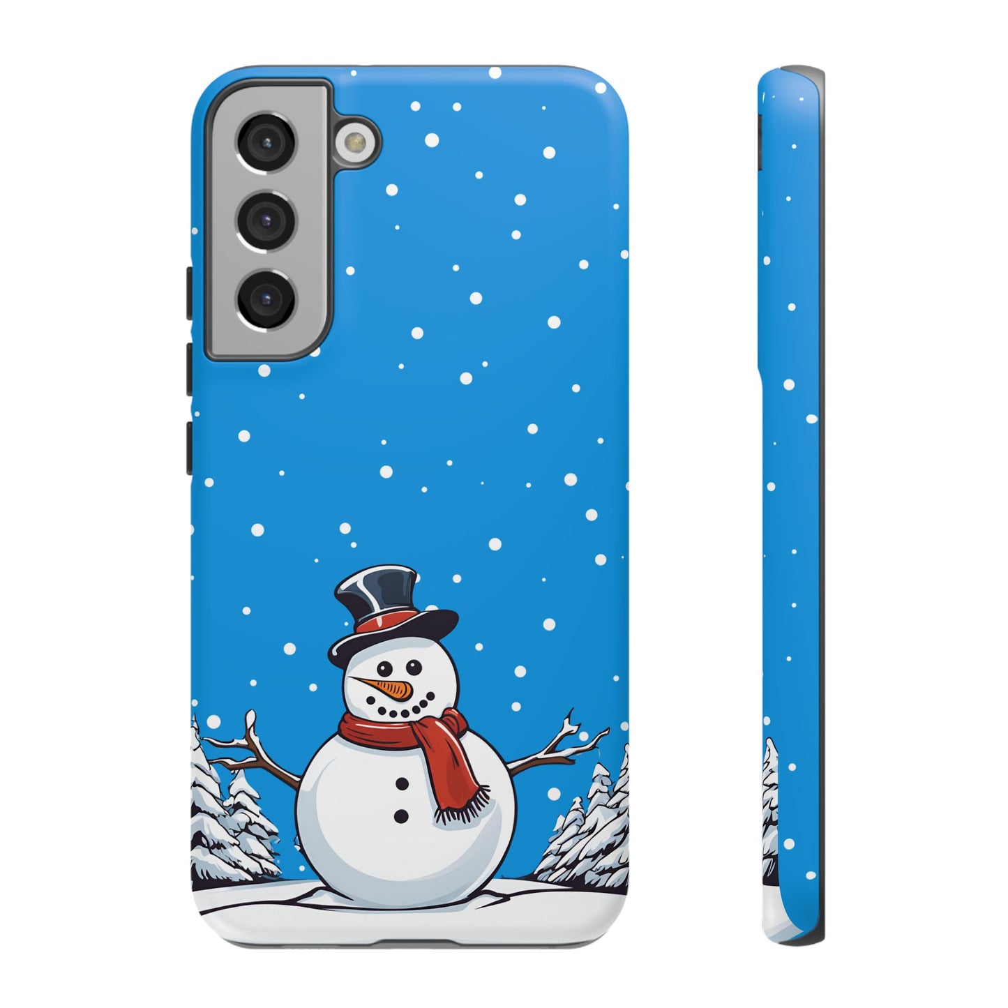 Snowman Phone Case - for Apple, Samsung, and Google Phones