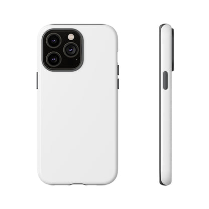 White Phone Case - for Apple, Samsung, and Google Phones