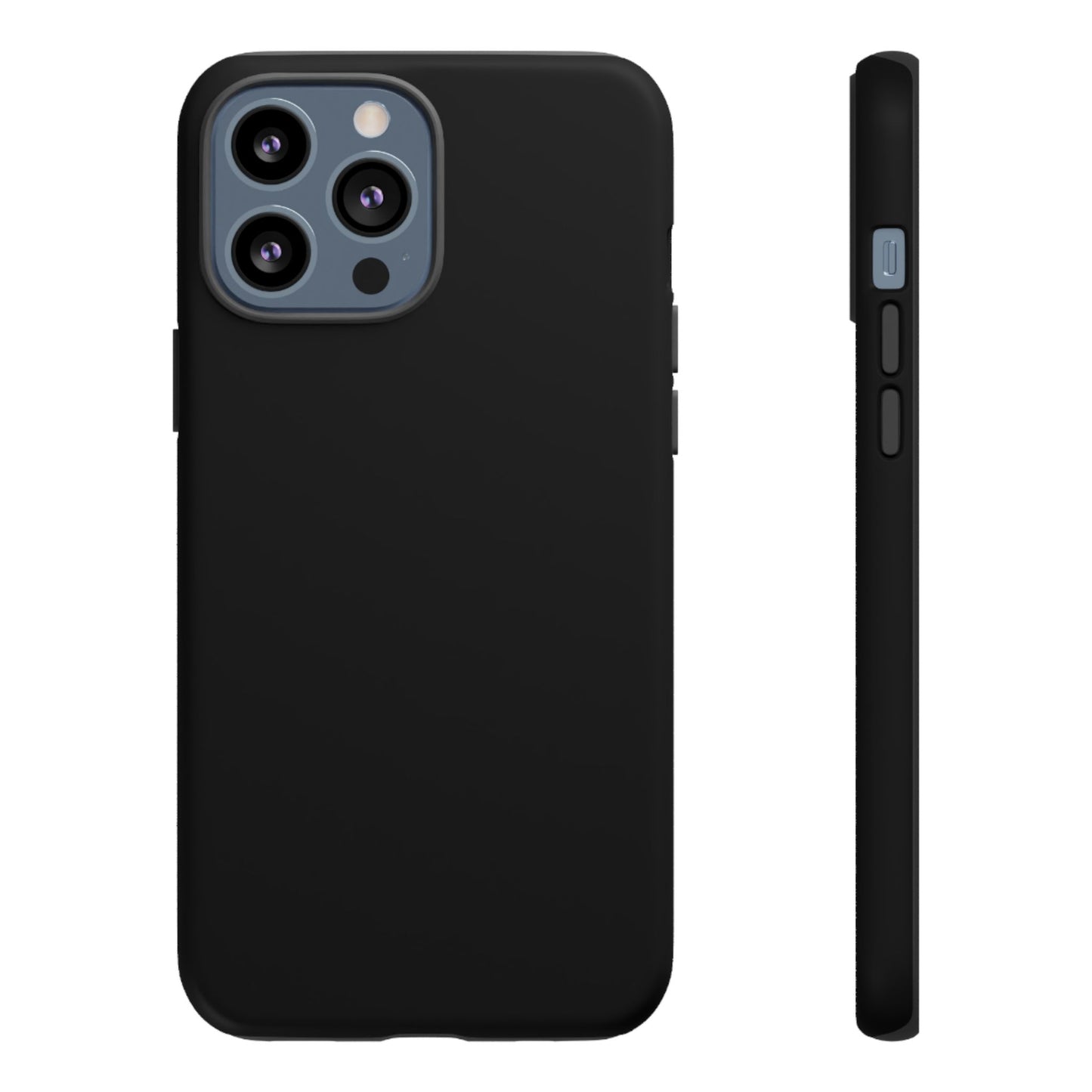 Black Phone Case - for Apple, Samsung, and Google Phones