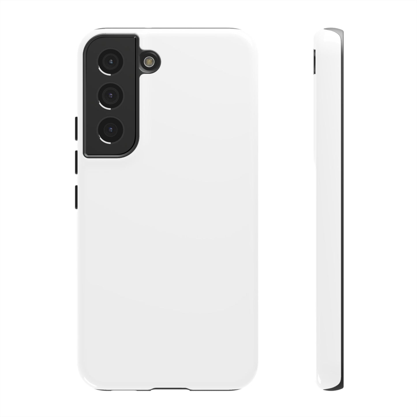 White Phone Case - for Apple, Samsung, and Google Phones