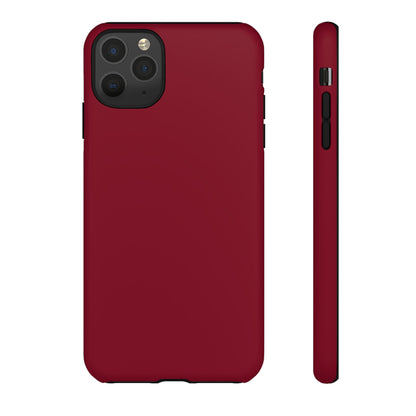 Burgundy Phone Case - for Apple, Samsung, and Google Phones