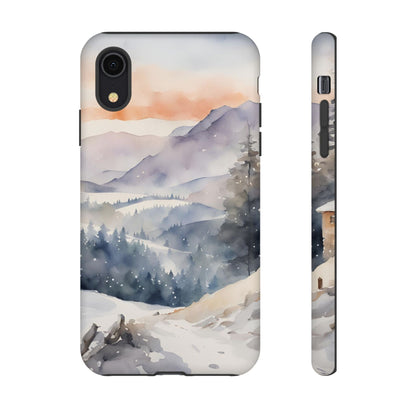 Winter Snowscape Phone Case - for Apple, Samsung, and Google Phones