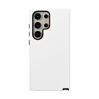 White Phone Case - for Apple, Samsung, and Google Phones