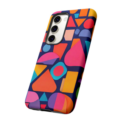 Abstract Geometric Shapes Phone Case - for Apple, Samsung, and Google Phones