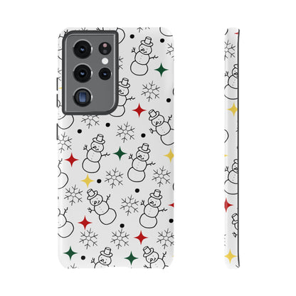 Snowy Sketches Phone Case - for Apple, Samsung, and Google Phones