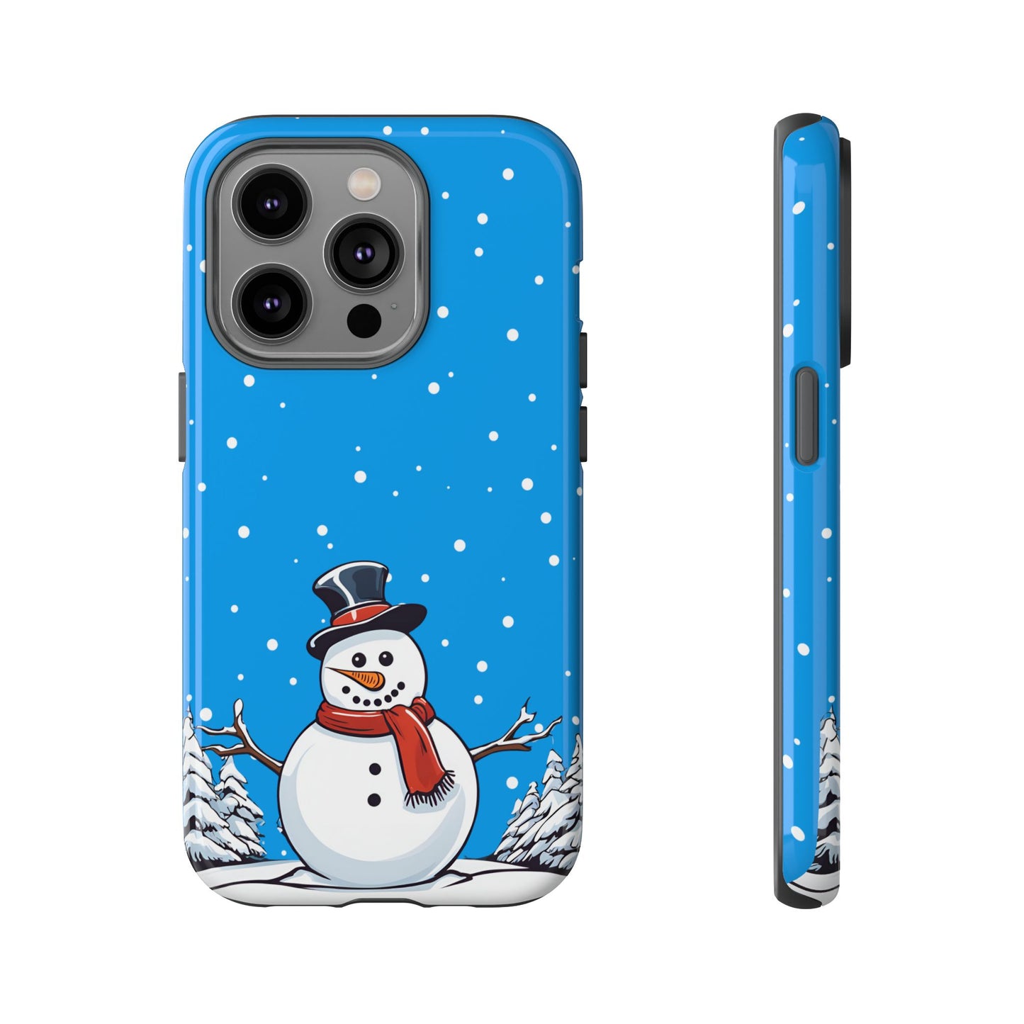 Snowman Phone Case - for Apple, Samsung, and Google Phones